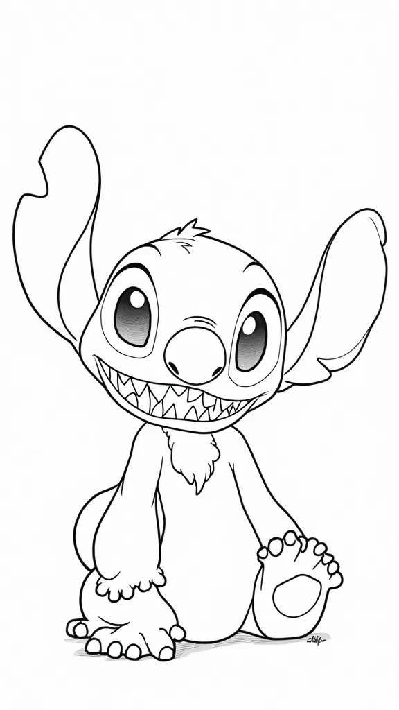 lilo and stitch free coloring pages